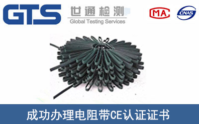 某公司成功辦理電阻帶CE認(rèn)證證書